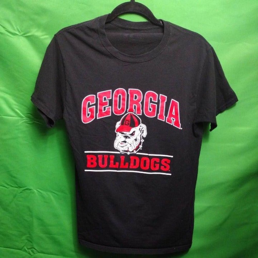 Black Georgia Bulldog  Tshirt